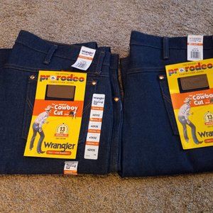2 New Wrangler Jeans